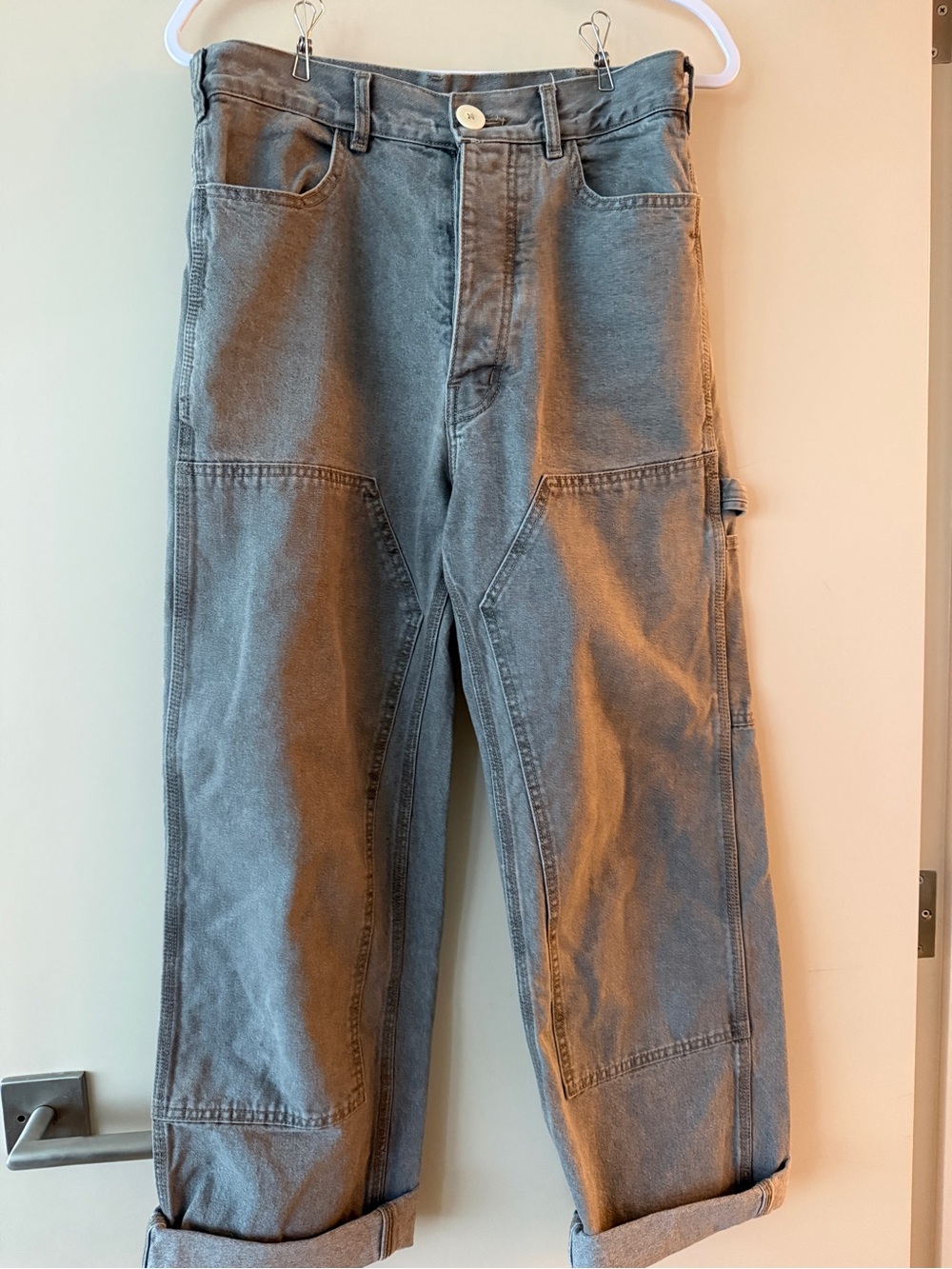 Jesse Kamm Handy Pants, size 10, Smokey Grey